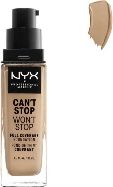 Actual product image NYX Professional Make-Up Can't Stop Won't Stop (7.5 Soft Beige)