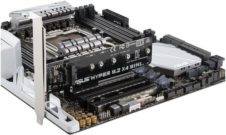 Produktbild ASUS X99 Deluxe II (LGA 2011-v3, Intel X99, ATX)