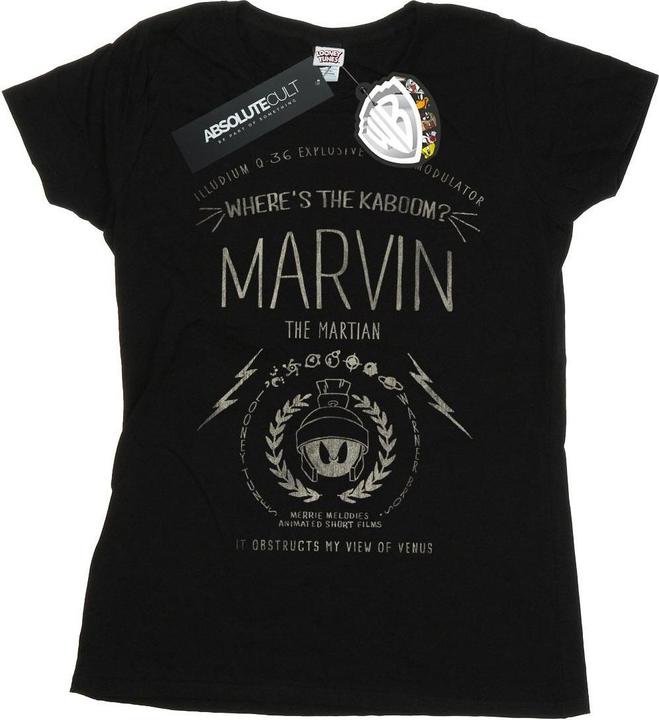 Looney Tunes Marvin The Martian Where's The Kaboom TShirt (S)
