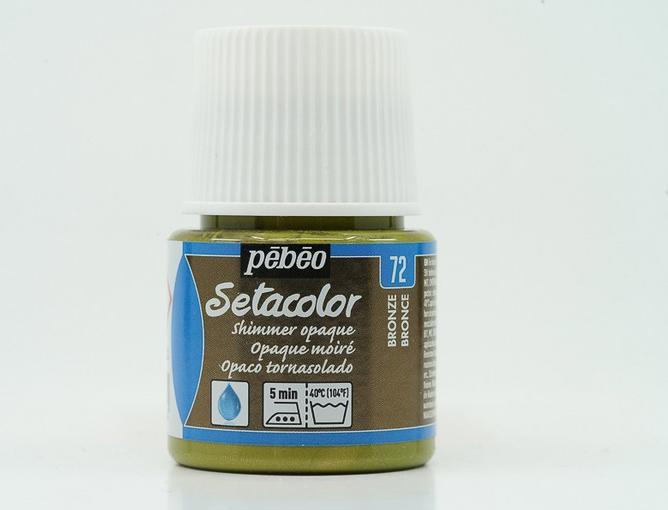 Image du produit Pebeo Setacolor opaque (Bronze chatoyant, 45 ml)