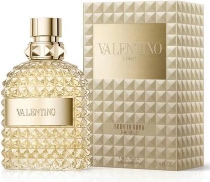 Produktbild Valentino Uomo Born In Roma The Gold EDT 3.4 Oz / 100 Ml Spray for Men (Eau de Toilette, 100 ml)