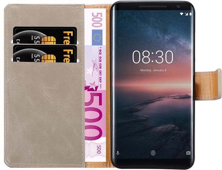 Produktbild Cadorabo Book Luxury Cover (Nokia 8 Sirocco)
