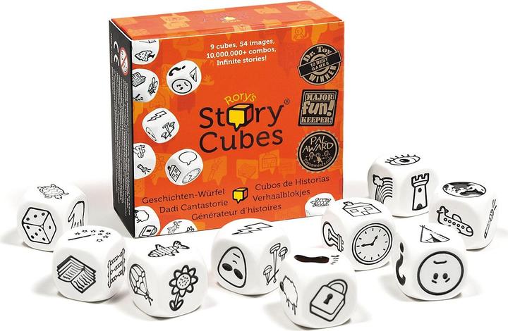 Actual product image Asmodée Rory's Story Cubes (German, French, Italian)