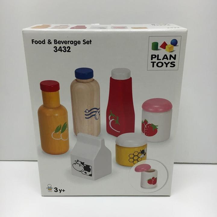 Produktbild Plantoys Nahrungs und Getränke Set