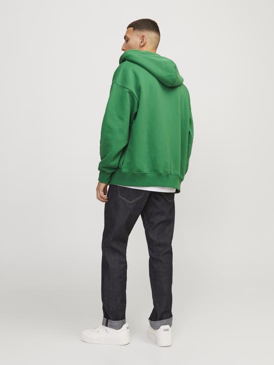 Immagine prodotto Jack & Jones Felpa con cappuccio con zip a tinta unita Felpa con cappuccio con chiusura a zip (L)
