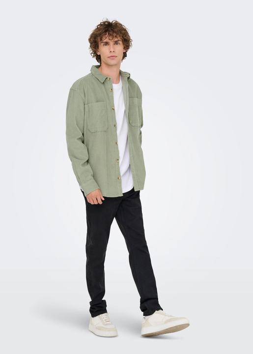 Produktbild Only & Sons Samt Hemd (XL)