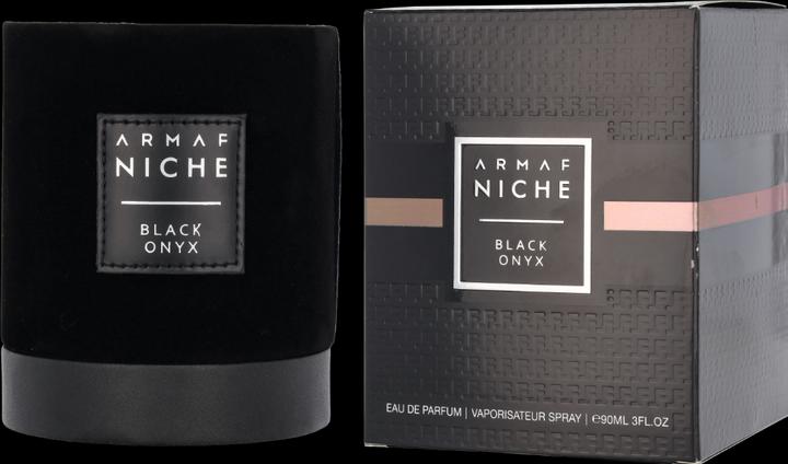Actual product image Armaf Niche Black Onyx by Eau de Toilette Spray (Unisex) 90 ml (Eau de toilette, 90 ml)