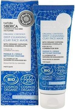 Actual product image Natura Siberica Deep Cleansing Clay Face Mask (75 ml)