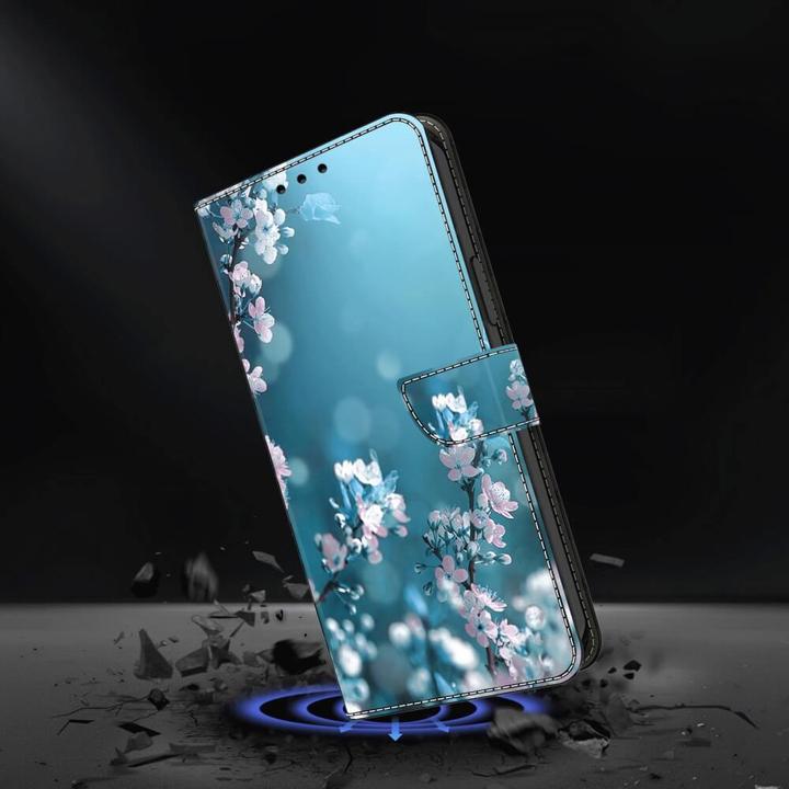 Produktbild Cover-Discount 3D-Effekt Hülle Etui Butterfly blau (Samsung Galaxy S24)