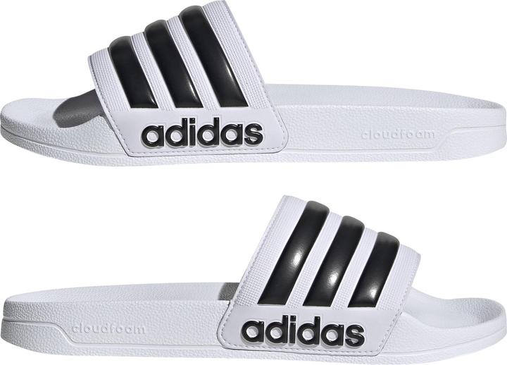Produktbild adidas Herren Adilette Shower Slipper, Ftwwht/Cblack/Ftwwht, 40 2/3 EU (40.5)