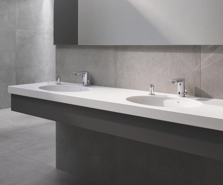 Produktbild Grohe Bau Cosmopolitan E Infrarot-Waschtischarmatur mit Temperaturregulierung