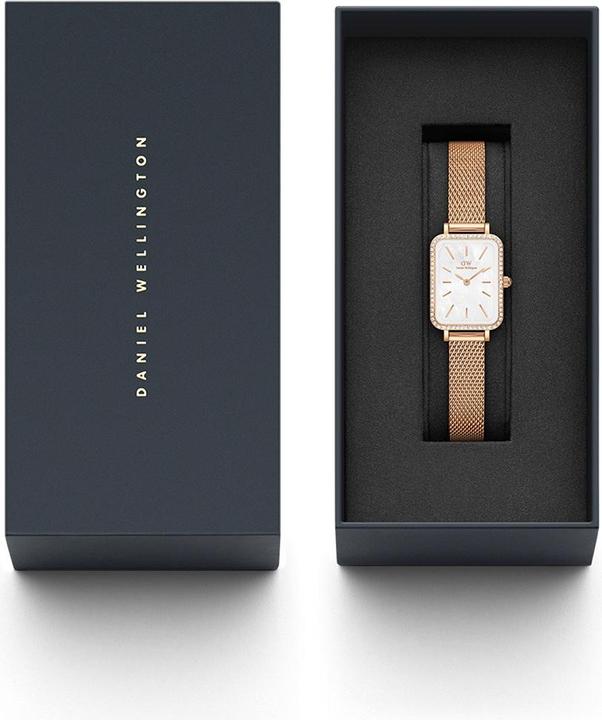 Immagine prodotto Daniel Wellington DW00100674 Damenuhr Quadro Lumine Bezel Melrose 26mm 3ATM
