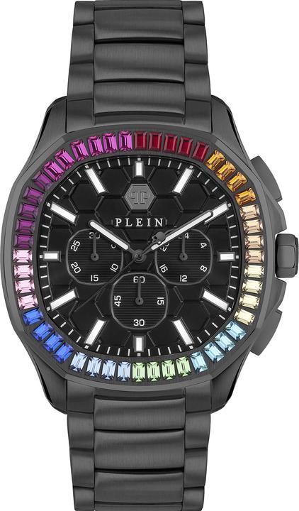 Philipp Plein PWSAA0723 High-Conic Chronograph Herrenuhr 44mm 5ATM (Chronograph, 44 mm)