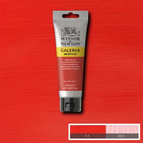 Produktbild Winsor & Newton Galeria Acrylic 120Ml Vermilion Hue 682 (Vermilion Hue, 120 ml)
