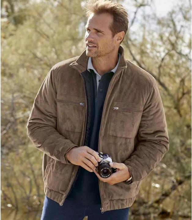 Immagine prodotto Atlas For Men Giacca con zip a tutta lunghezza (3XL)