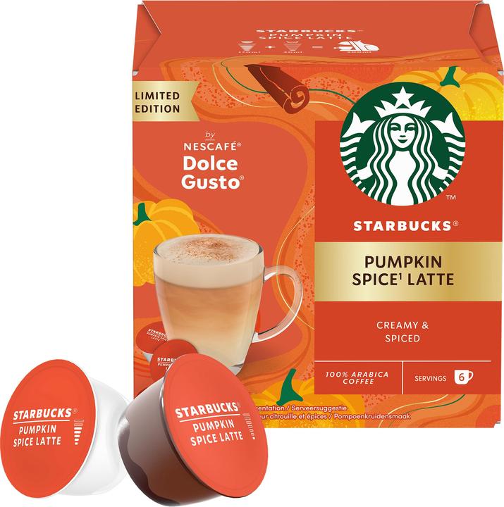 Image du produit Starbucks Pumpkin Spice Latte par Nescafé Dolce Gusto (6 x Port.)