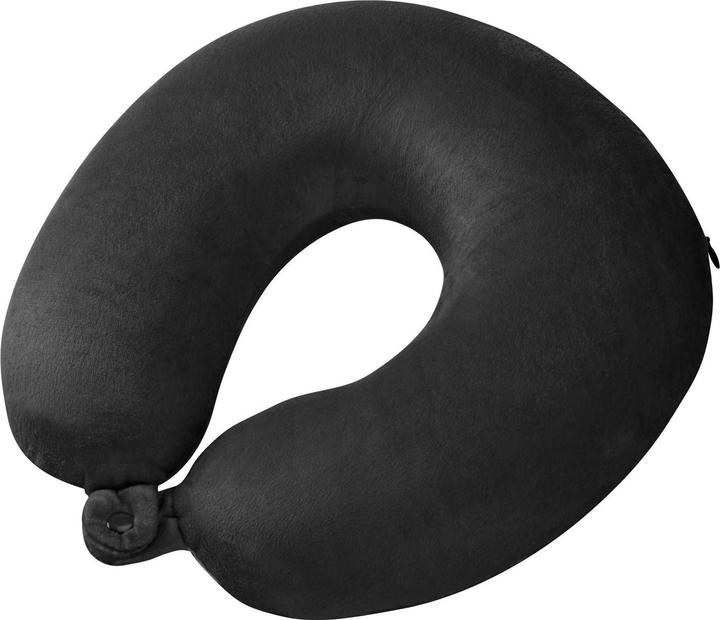 JTI Nackenkissen Memory Foam Schwarz (Kopf- & Nackenkissen)