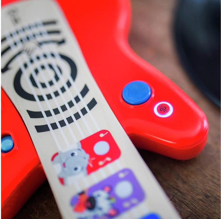 Produktbild Hape Deluxe Magic Touch Guitar (Deutsch, Französisch, Italienisch, Englisch)