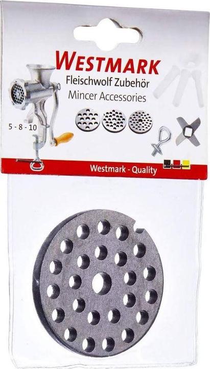 Actual product image Westmark Mincer perforated disc "Gr. 8", 0.6 cm, for mincer 9752WM