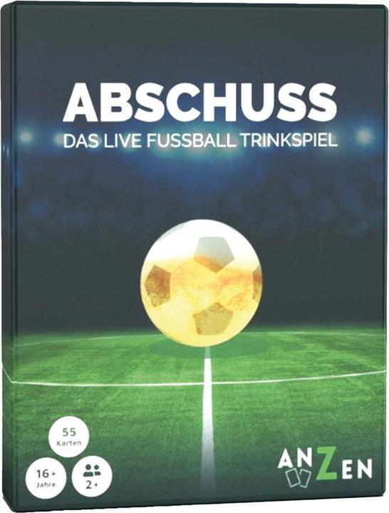 Image du produit Anzen Spiele ABSCHUSS - Le jeu à boire en direct du football (f)