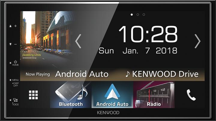 Actual product image Kenwood Corp. DMX7018DABS (Android car, Apple Carplay)