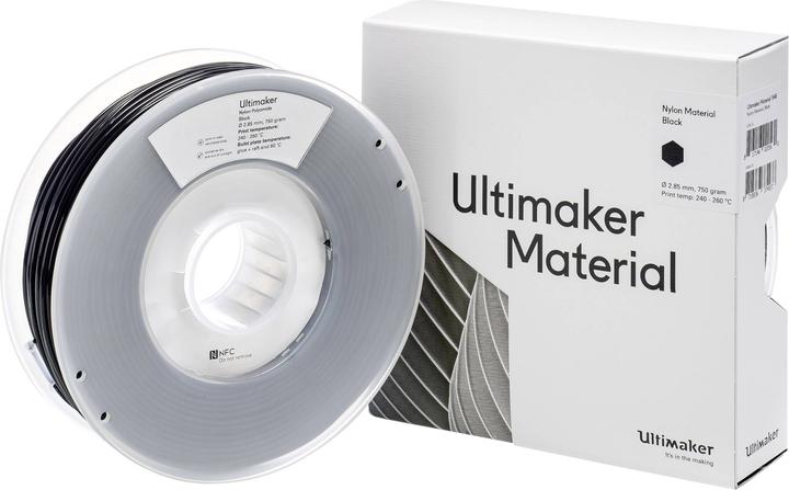 Actual product image Ultimaker Filament (Nylon, 2.85 mm, 750 g, Black)