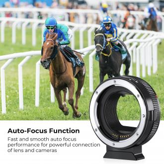 Actual product image K&F Concept Bajonettadapter - Canon EF / Canon RF