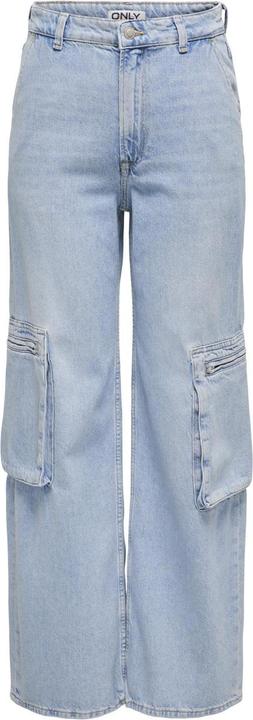 Only ONLHOPE EX HW WIDE CARGO DNM CRO Loose Fit Jeans (32)