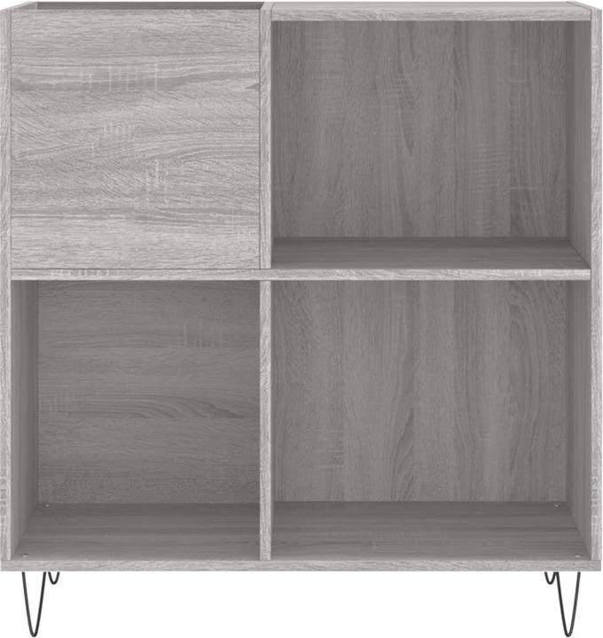 Produktbild VidaXL Plattenschrank Grau Sonoma 84,5x38x89 cm Holzwerkstoff