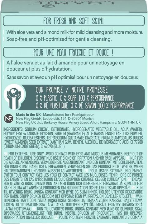 Produktbild Foamie Feste Gesichtsreinigung Aloe You Vera Much (Reinigungstücher, 60 ml)