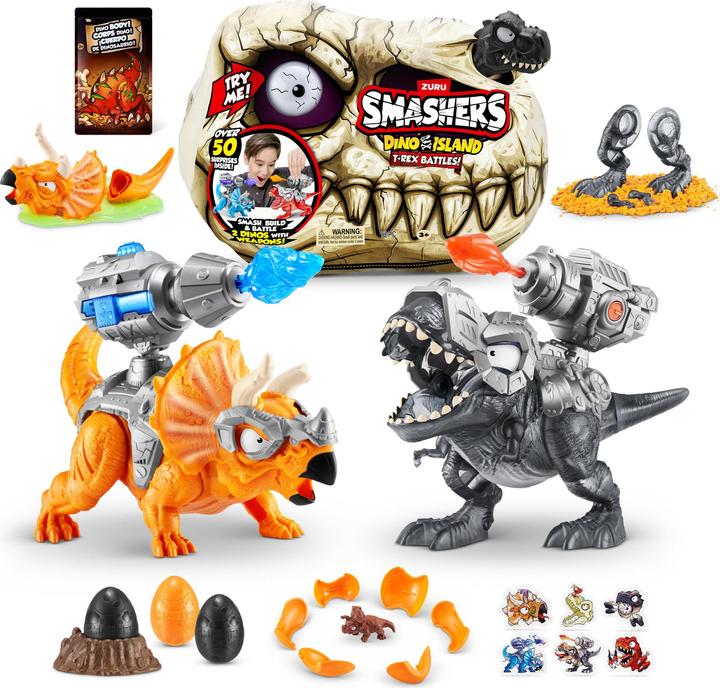 Produktbild Zuru Dino-Insel T-Rex Kampf Spielset