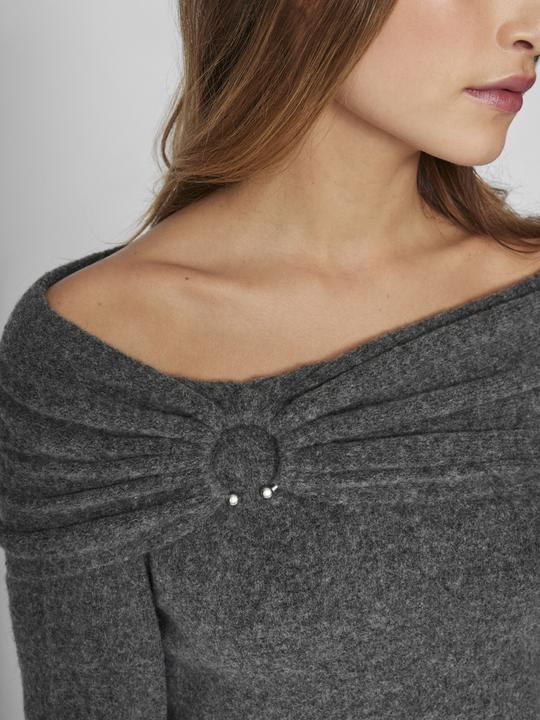 Image du produit Vila Robe en maille sans épaules (L)