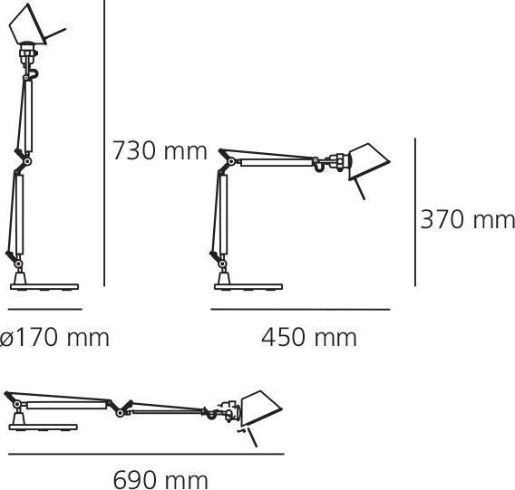 Produktbild Artemide Tolomeo Micro (E14)