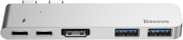 Actual product image Baseus CAHUB-B0G (USB-C, USB-A, Thunderbolt)