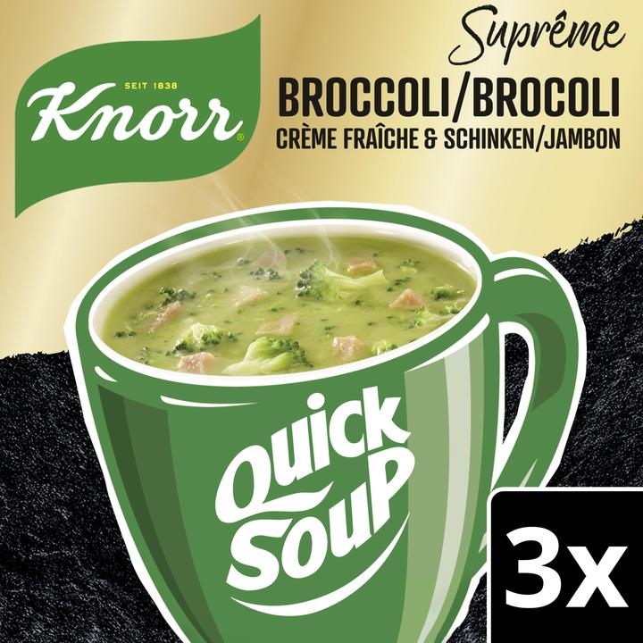 Immagine prodotto Knorr Broccoli con crème fraîche e prosciutto crudo