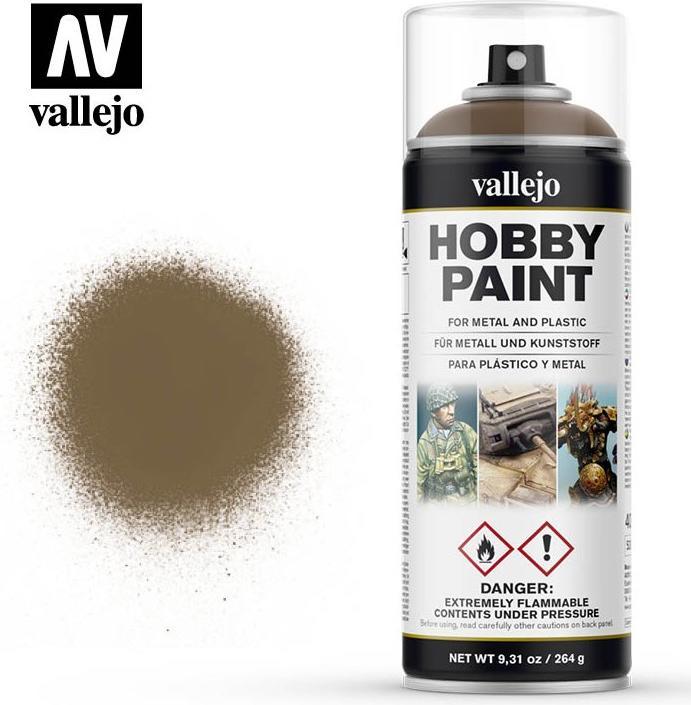 Actual product image Vallejo Hobby Paint - English Uniform (28.008) (Brown, 400 ml)