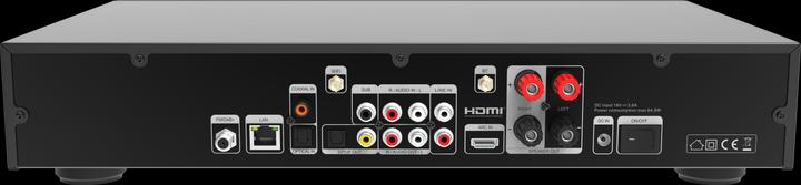 Actual product image Telestar TOP 550 sw All-In-One-System 43cm,Verstärker,CD,Internet/DAB+/UKW,BT (CD player, Bluetooth Receiver)