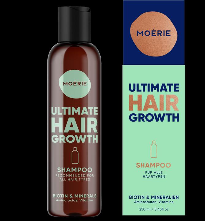 Moérie Ultimate Hair Growth (250 ml, Flüssiges Shampoo)
