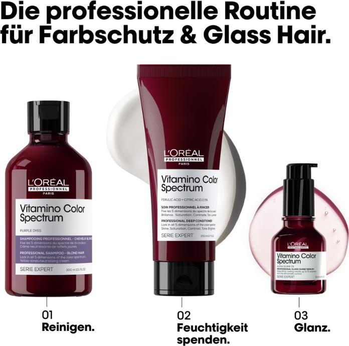Produktbild L'Oréal Professionnel Vitamino Color Spectrum Purple Dyes Neutralizing (300 ml, Silbershampoo)