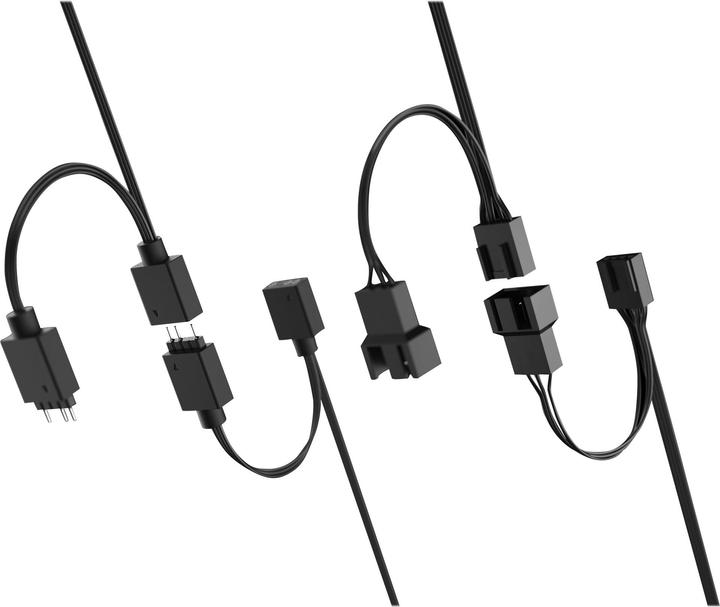 Actual product image Fractal Aspect 14 RGB PWM (140 mm, 3 x)