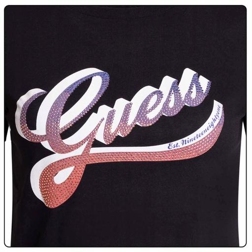 Image du produit Guess T-shirt Donna ss cn Shaded Logo Tee Nero ES23GU81 W3GI34I3Z14 S (S)