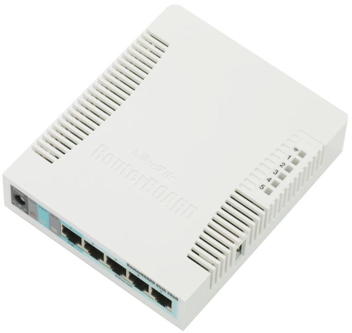 Produktbild MikroTik RB951G-2HND: 5 Port WLAN Router