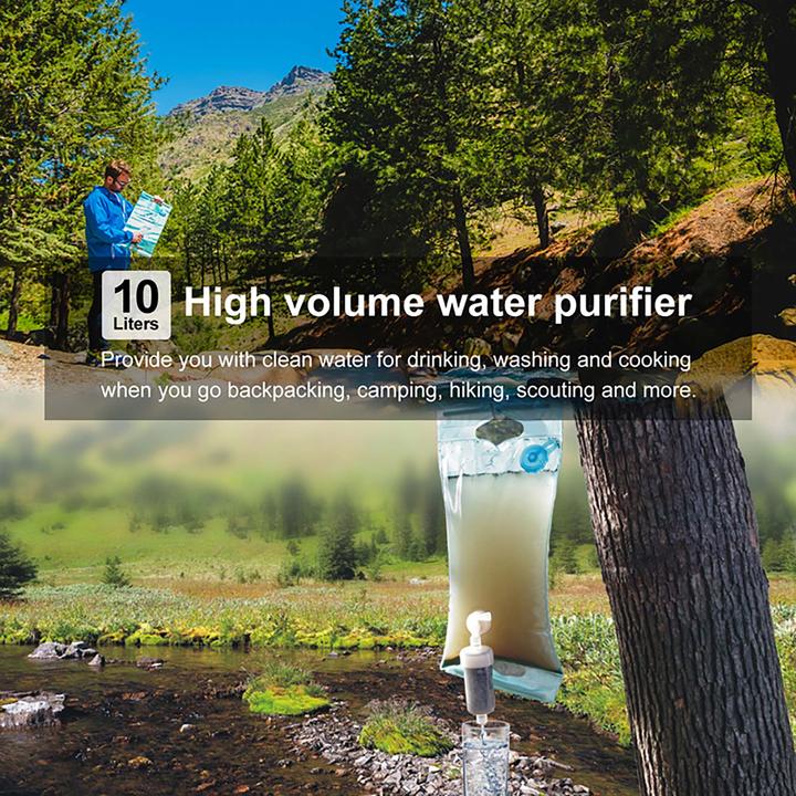 Produktbild Naturewater NW-5-EWP 4-Stufen Notfall-Wasseraufbereiter 10L Beutel Wasserfilter