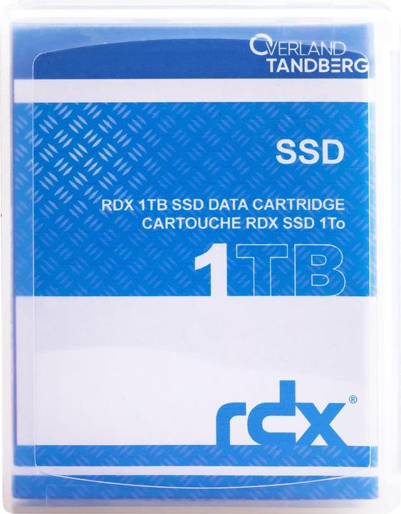 Tandberg Data RDX-Medium (SSD) 8877-RDX 1 TB 1 Stück (RDX (SSD), 1000 GB)