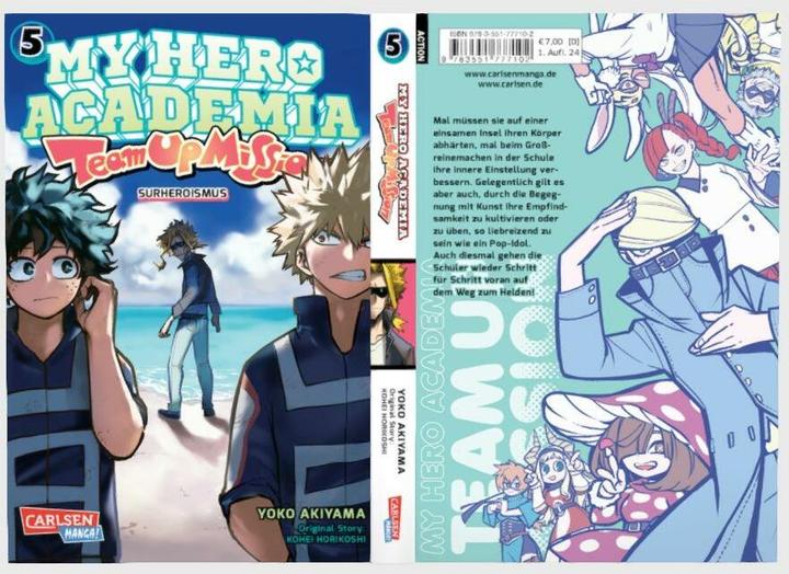 Immagine prodotto My Hero Academia - Team Up Mission 5 (Tedesco, Yoko Akiyama, 2024)