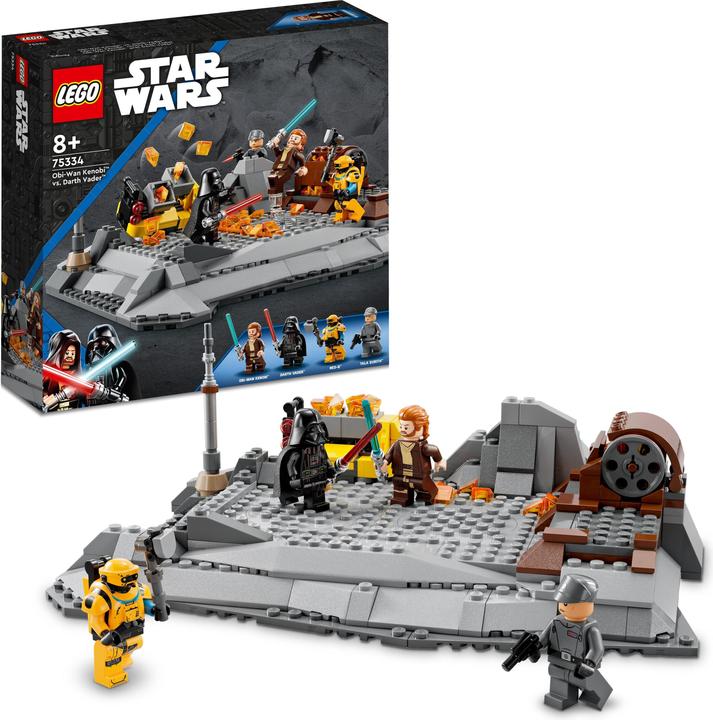 Immagine prodotto LEGO 75334 Obi-Wan KenobiTM contro Obi-Wan KenobiTM Darth Vad (75334, LEGO Star Wars)