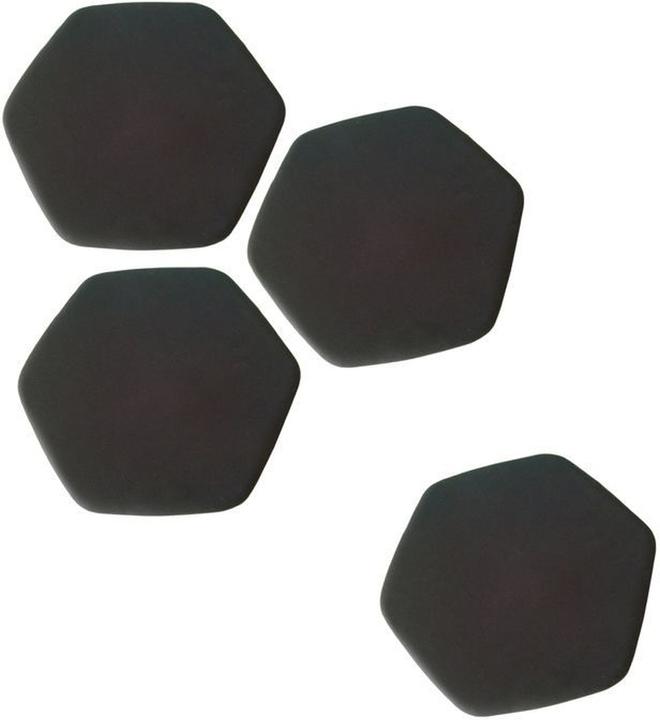 Actual product image Rocada VICTORIA stool, height adjustable 440 - 560 mm, charcoal.