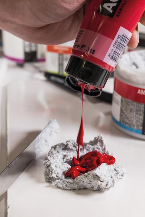Produktbild Amsterdam Acrylfarbe Standard Series 318 (Karmin, 120 ml)