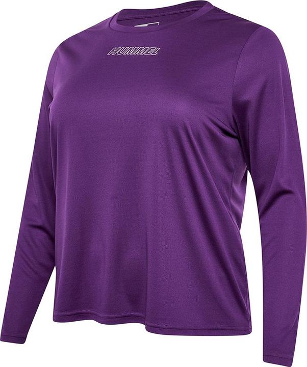 Actual product image hummel hmlTE CURVY T-SHIRT L/S PLUS (XXL)