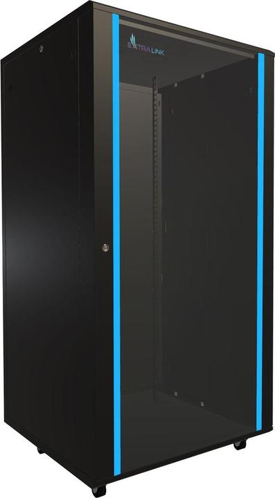 Produktbild Extralink 32U 800mm floor cabinet black (32 HE, 19 Zoll Rack)